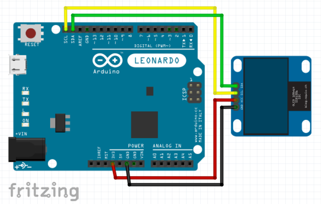 Az delivery 0 96 i2c oled lunaticsol